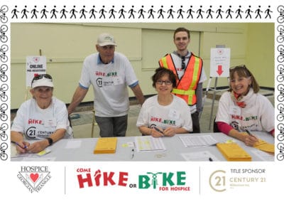 HIKE OR BIKE FOR HOSPICE 2019