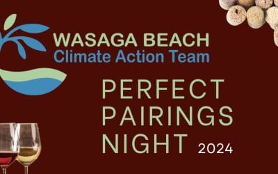 Photo Booth Wasaga Beach Climate Action Team Perfect Pairings Night 2024