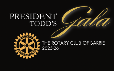 Rotary Club of Barrie Presidents Bash 2026 PHOTO BOOTH